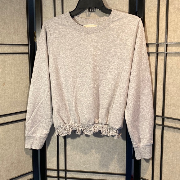 MICHAEL Michael Kors Tops - Michael Kors fleece sweatshirt size small elastic waist